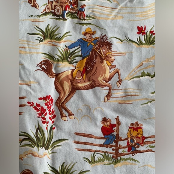 Original Cowboy Pajamas men’s pants size Medium. . Pattern: Home on the Range - Picture 15 of 15